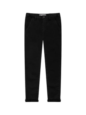 Zdjęcie produktu Czarne spodnie typu chinosy dla chłopca Minoti