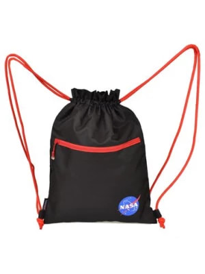 Zdjęcie produktu Czarno-czerwony worek NASA 44x33cm Semi Line