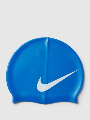 Zdjęcie produktu Czepek kąpielowy z nadrukiem z logo model ‘BIG SWOOSH CAP’ Nike