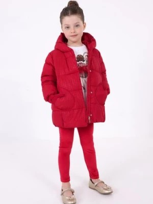 Zdjęcie produktu Czerwona pikowana kurtka dziewczęca zimowa Mayoral