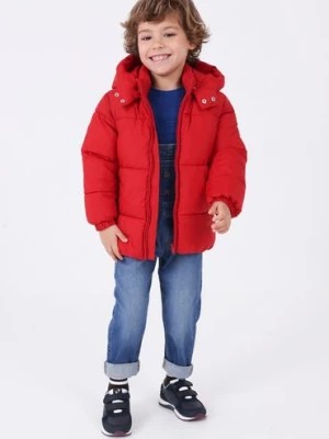 Zdjęcie produktu Czerwona pikowana kurtka zimowa chłopięca Mayoral