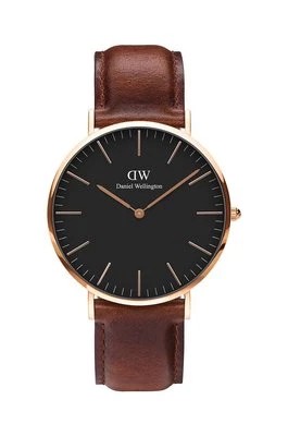 Zdjęcie produktu Daniel Wellington zegarek Classic 40 St Mawes męski kolor czarny