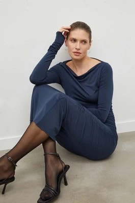 Zdjęcie produktu Day Birger et Mikkelsen sukienka kolor niebieski mini dopasowana