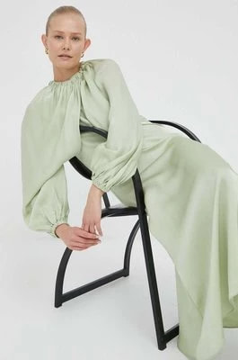 Zdjęcie produktu Day Birger et Mikkelsen sukienka kolor zielony maxi prosta