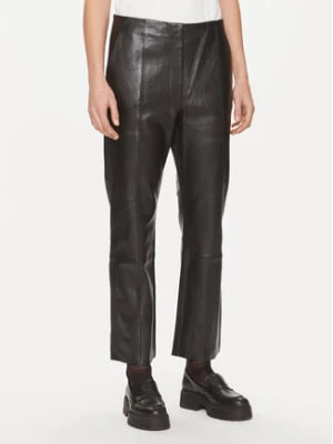 Zdjęcie produktu DAY Spodnie skórzane Shiv 100418 Czarny Regular Fit