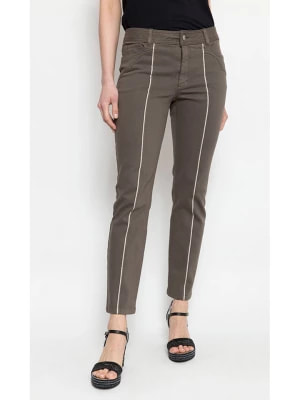 Zdjęcie produktu Deni Cler Spodnie w kolorze khaki rozmiar: 36