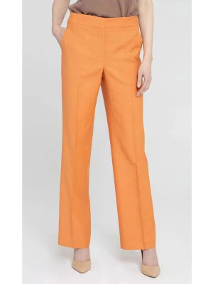 Zdjęcie produktu Deni Cler Spodnie w kolorze pomarańczowym rozmiar: 38