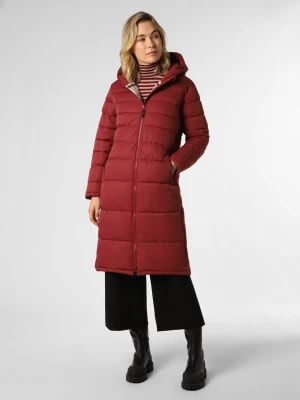 Zdjęcie produktu Derbe Damski płaszcz funkcyjny Kobiety Sztuczne włókno czerwony jednolity,