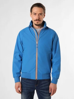 Zdjęcie produktu Derbe Męska kurtka funkcjonalna - Ripby Mężczyźni niebieski jednolity,