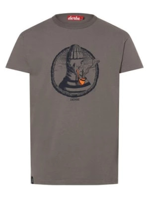 Zdjęcie produktu Derbe T-shirt męski Mężczyźni Bawełna szary nadruk,