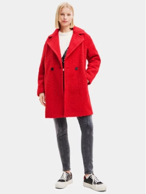 Zdjęcie produktu Desigual Płaszcz przejściowy 23WWEW21 Czerwony Comfort Fit