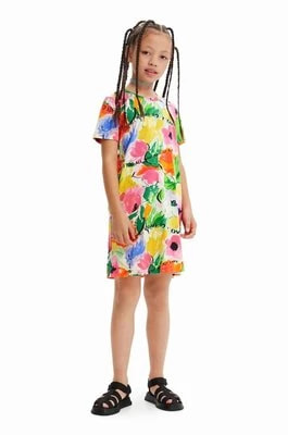 Zdjęcie produktu Desigual sukienka bawełniana dziecięca mini rozkloszowana