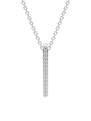 Zdjęcie produktu Vittoria Jewels Złoty naszyjnik z diamentami - dł. 40 cm rozmiar: onesize