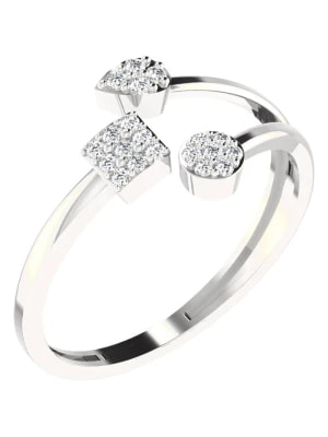 Zdjęcie produktu Diamant Vendôme Złoty pierścionek z diamentami rozmiar: 51