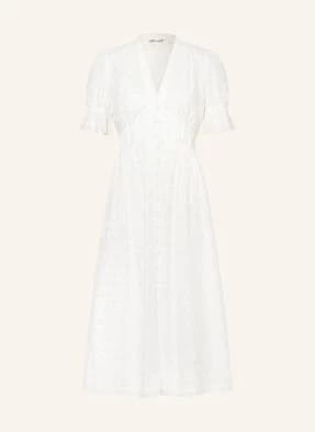 Zdjęcie produktu Diane Von Furstenberg Sukienka Koszulowa Erica Z Perforowanym Haftem weiss
