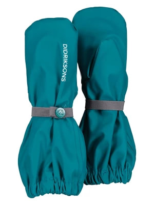 Zdjęcie produktu Didriksons Rękawiczki przeciwdeszczowe "Pileglove" w kolorze morskim rozmiar: