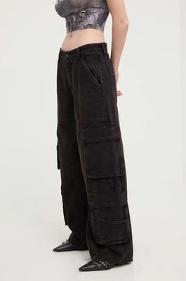 Zdjęcie produktu Diesel jeansy D-SIRE-CARGO-D damskie kolor czarny A13317.0KIAG