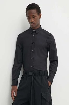 Zdjęcie produktu Diesel koszula S-BENNY-CL męska kolor czarny slim z kołnierzykiem klasycznym A10617.0QFAV