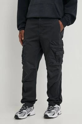 Zdjęcie produktu Diesel spodnie P-ARGYM-NEW-A męskie kolor szary w fasonie cargo A12878.0NJAF