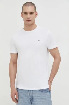 Zdjęcie produktu Diesel t-shirt bawełniany 3-pack męski kolor biały gładki