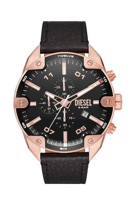 Zdjęcie produktu Diesel zegarek męski kolor złoty