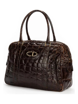Zdjęcie produktu Dior Skórzana torebka w kolorze brązowym rozmiar: onesize