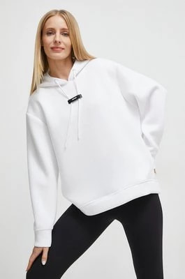Zdjęcie produktu Dkny bluza damska kolor biały z kapturem gładka DP3T9590