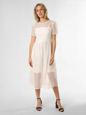 Zdjęcie produktu DKNY Sukienka damska Kobiety Sztuczne włókno biały jednolity,