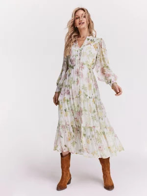 Zdjęcie produktu Długa sukienka w kwiaty TARANKO