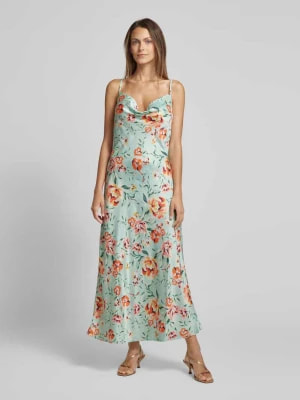 Zdjęcie produktu Długa sukienka z kwiatowym nadrukiem model ‘AKILINA’ Guess