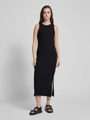 Zdjęcie produktu Długa sukienka z mieszanki lyocellu z efektem dzianiny model ‘JAMIE’ Object
