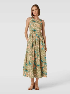 Zdjęcie produktu Długa sukienka z partią talii Esprit