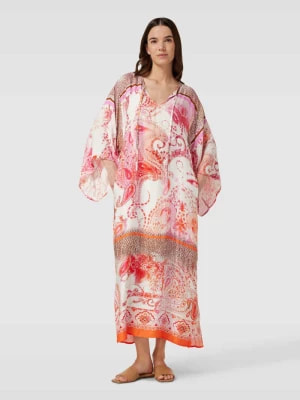 Zdjęcie produktu Długa sukienka ze wzorem paisley Emily Van den Bergh