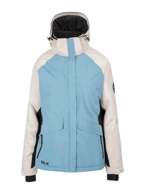Zdjęcie produktu DLX Kurtka narciarska "Ursula" w kolorze błękitno-kremowym rozmiar: S