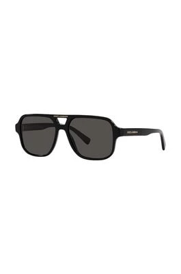 Zdjęcie produktu Dolce & Gabbana okulary przeciwsłoneczne dziecięce kolor czarny 0DX4003