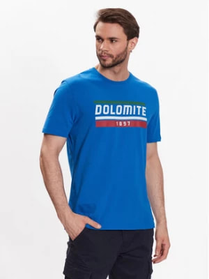 Zdjęcie produktu Dolomite T-Shirt 289177-700 Niebieski Regular Fit