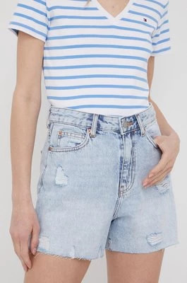 Zdjęcie produktu Dr. Denim szorty jeansowe damskie gładkie high waist