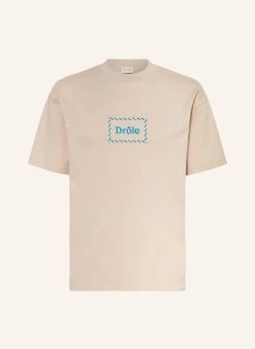 Zdjęcie produktu Drôle De Monsieur T-Shirt Drôle Tresse beige DRÔLE DE MONSIEUR