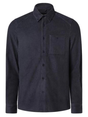 Zdjęcie produktu Drykorn Koszula męska Mężczyźni Regular Fit Bawełna niebieski jednolity,