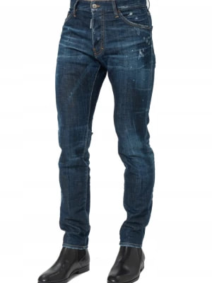 Zdjęcie produktu DSQUARED2 Granatowe jeansy cool guy jean