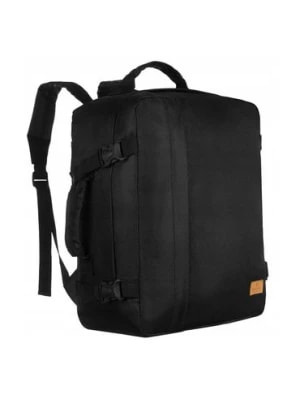 Zdjęcie produktu Duży, podróżny plecak czarny z poliestru - Rovicky