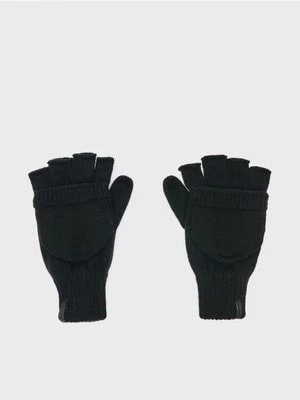 Zdjęcie produktu Dzianinowe rękawiczki bez palców czarne House