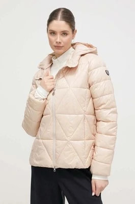 Zdjęcie produktu EA7 Emporio Armani kurtka damska kolor różowy zimowa
