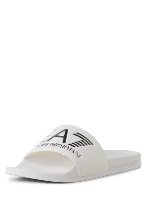 Zdjęcie produktu EA7 Emporio Armani Męskie pantofle kąpielowe Mężczyźni Syntetyczny biały nadruk,