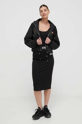 Zdjęcie produktu EA7 Emporio Armani spódnica kolor czarny midi ołówkowa