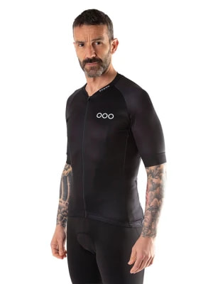 Zdjęcie produktu Ecoon Koszulka kolarska "Galibier" w kolorze czarnym rozmiar: M