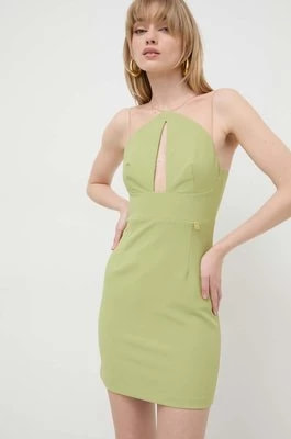 Zdjęcie produktu Elisabetta Franchi sukienka kolor zielony mini dopasowana AB51441E2