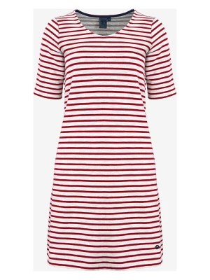 Zdjęcie produktu elkline Sukienka "Makemyday" w kolorze biało-czerwonym rozmiar: 40
