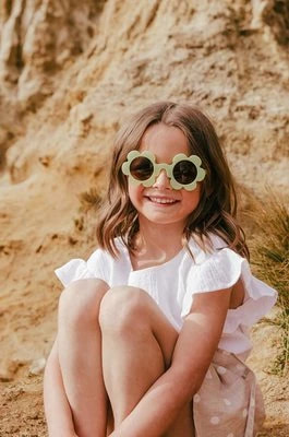 Zdjęcie produktu Elle Porte okulary przeciwsłoneczne dziecięce Bellis kolor żółty
