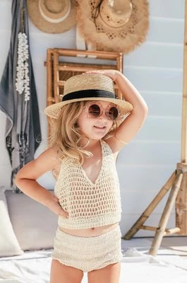 Zdjęcie produktu Elle Porte okulary przeciwsłoneczne dziecięce Shelly kolor beżowy